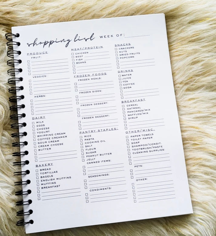 Meal Planning Journal