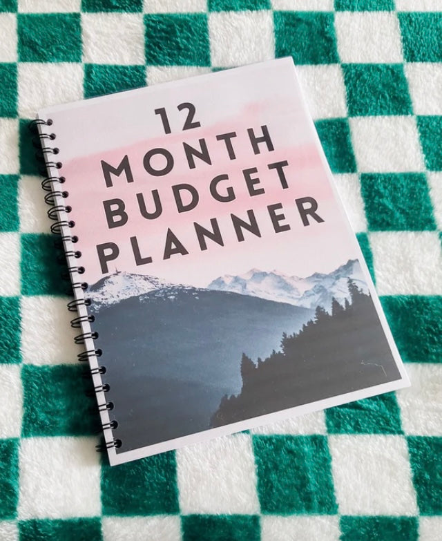 12 Month Budget Calendar