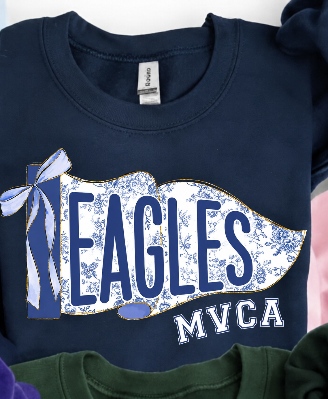 Eagles Pendant Tee- Gildan