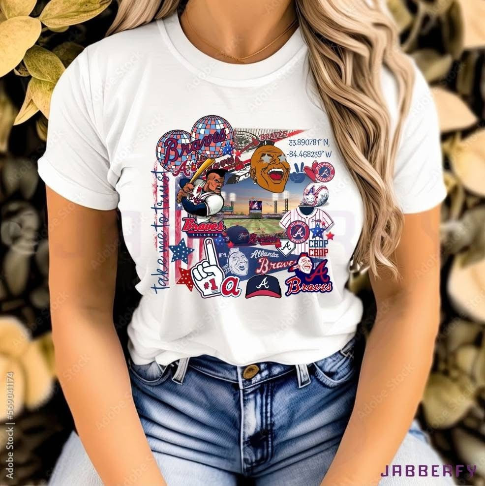 Custom Collage Braves Shirt