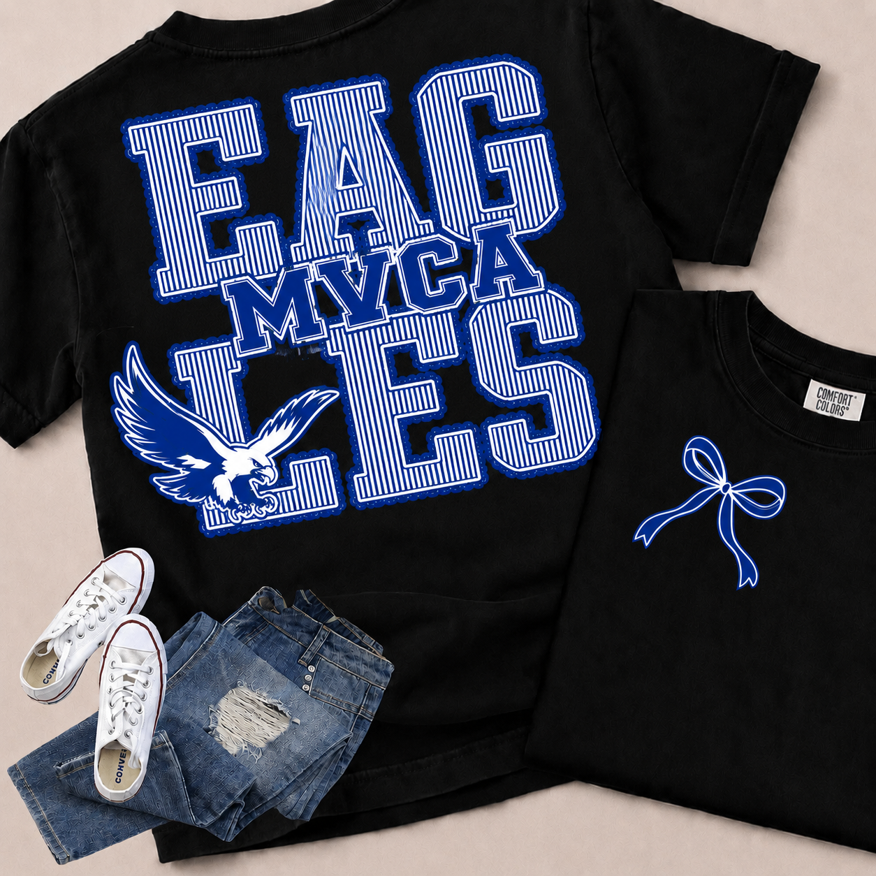 Eagles MVCA Tee- Comfort Colors