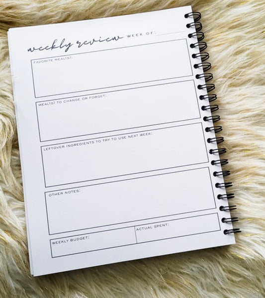 Meal Planning Journal