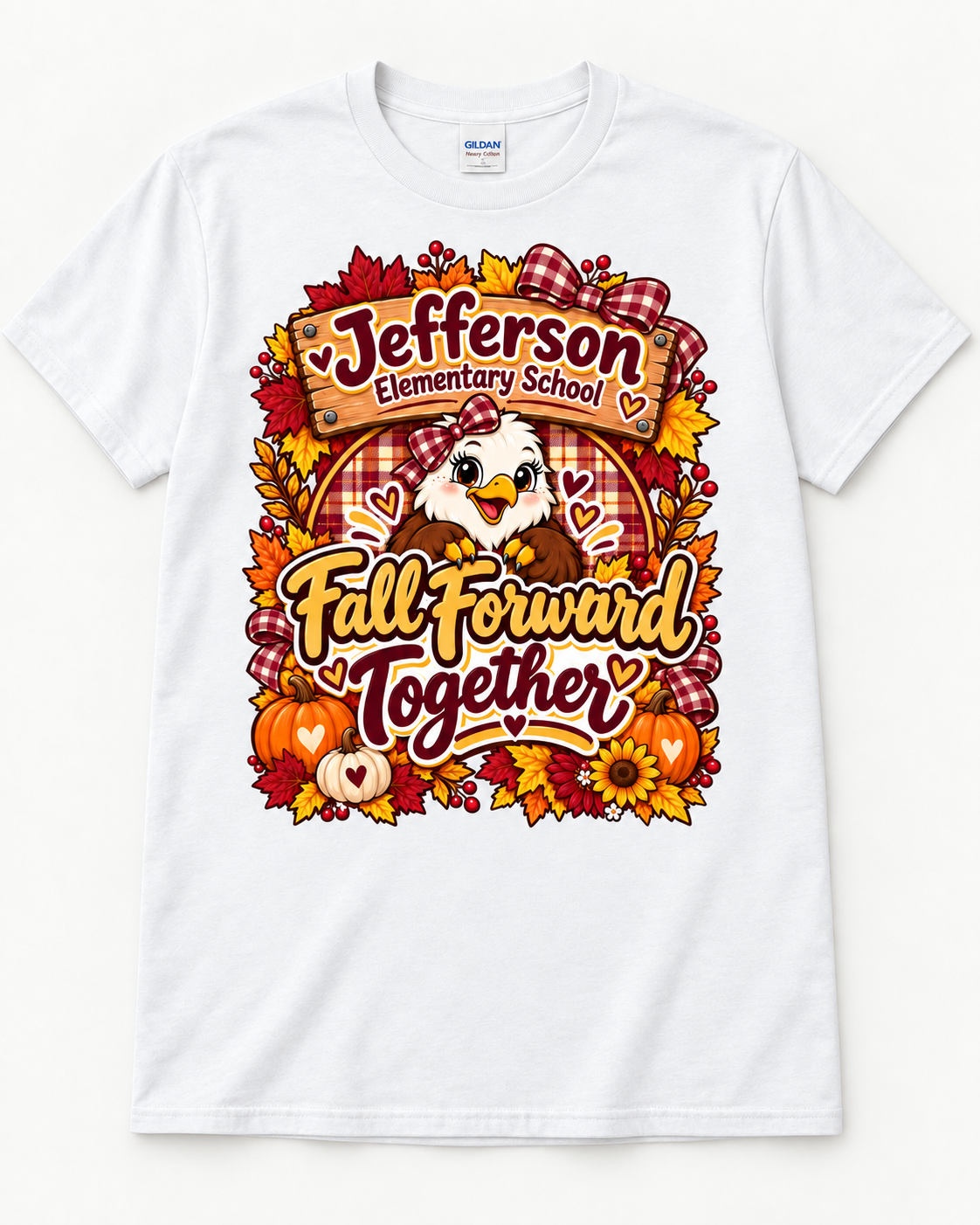 Eagle Girlie- Fall Forward Tee