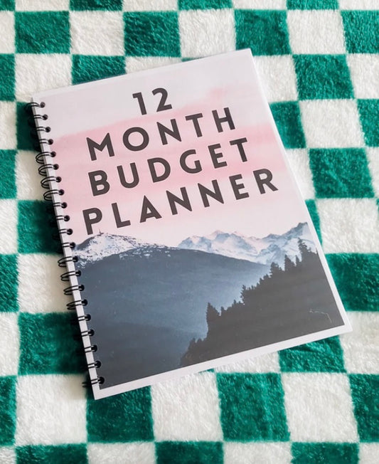 12 Month Budget Calendar