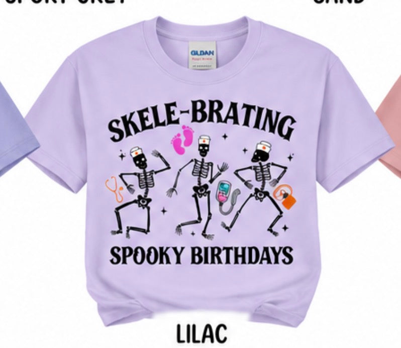 ARMC- Halloween Tshirt- Lilac Gildan