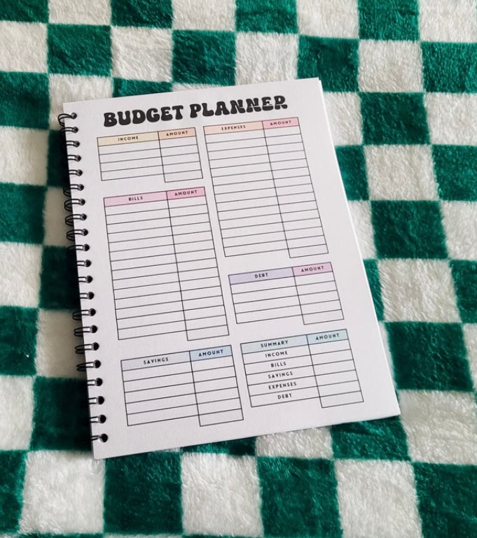 12 Month Budget Calendar
