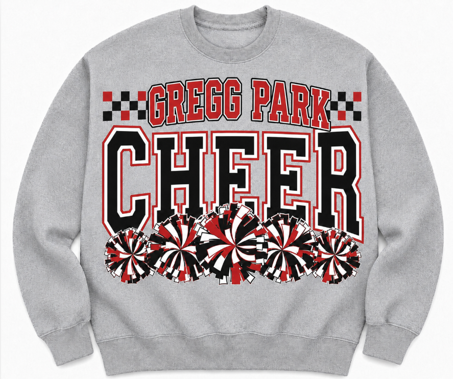 Gregg Park Cheer Crewneck